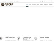 Tablet Screenshot of peiferlock.com